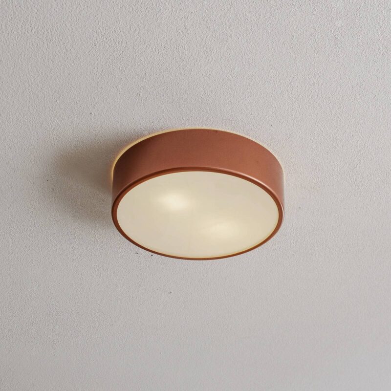 Stropné svietidlo Cleo 300, IP54, Ø 30 cm medená Stropné svietidlo Cleo 300, IP54, Ø 30 cm medená