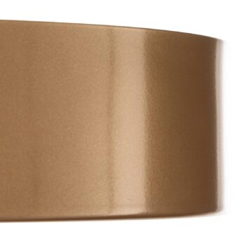 Stropné svietidlo Cleo 400, zlaté, senzor, IP20, Ø 40 cm, kov