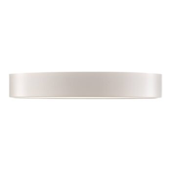 Stropné svietidlo Cleo 500, biele, senzor, IP20, Ø 50 cm, kov