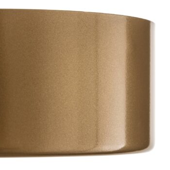 Stropné svietidlo Cleo, Ø 20 cm, IP20, zlatá farba, kov, E27