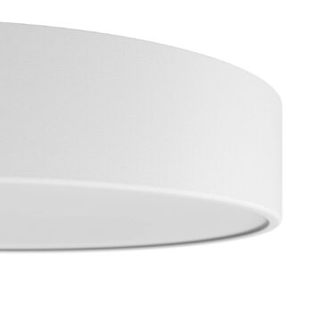Stropné svietidlo Cleo, Ø 50 cm, IP54, biele, kov, E27