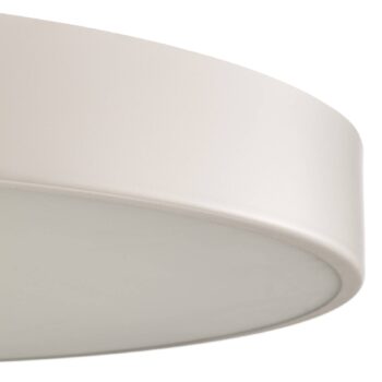 Stropné svietidlo Cleo, Ø 78 cm, IP20, biele, kov, E27