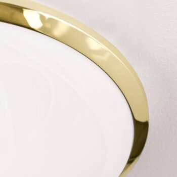 Stropné svietidlo Corella mosadz 32 cm