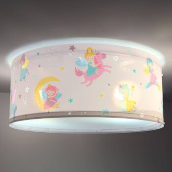 Stropné svietidlo Dalber Fairy Dreams, viacfarebné, 2 svetlá