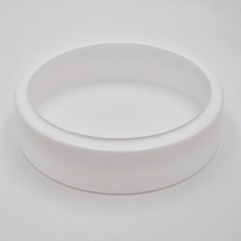 Stropné svietidlo Envostar Caspian, Ø 27 cm, IP54, dub