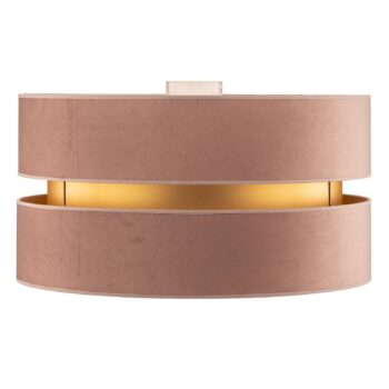 Stropné svietidlo Golden Duo Ø 60cm svetloružová/zlatá