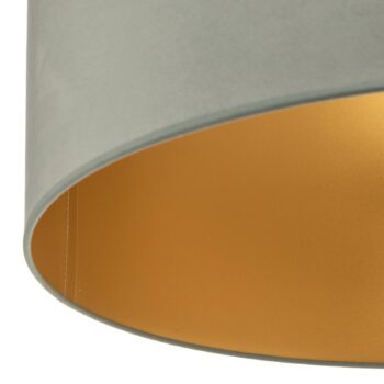 Stropné svietidlo Golden Roller Ø 60 cm mätovo zelená/zlatá