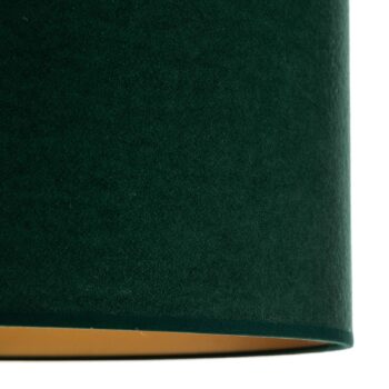 Stropné svietidlo Golden Roller Ø 60 cm tmavo zelená/zlatá