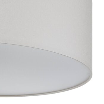 Stropné svietidlo Havanna baldachýn krémovo-biele