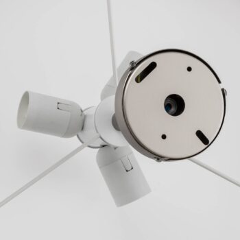 Stropné svietidlo Havanna baldachýn krémovo-biele