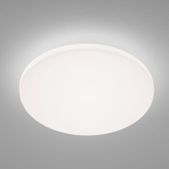 Stropné svietidlo Helestra Kymo LED, IP44, Ø 36 cm