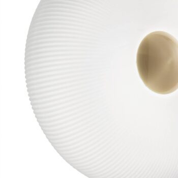 Stropné svietidlo Ideal Lux Arizona, opálové sklo, Ø 30 cm