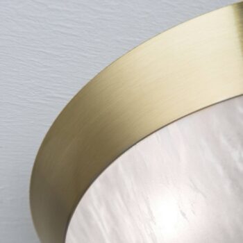 Stropné svietidlo Jaya sklenené tienidlo 34 cm