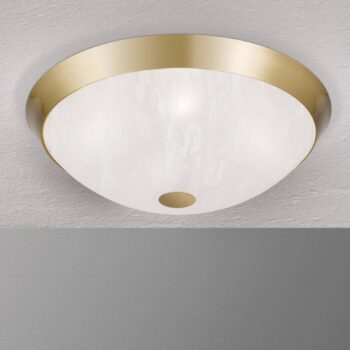 Stropné svietidlo Jaya sklenené tienidlo 42 cm