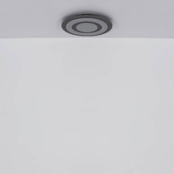 Stropné svietidlo Jayden LED, Ø 48 cm, antracitová/sivá farba, kov