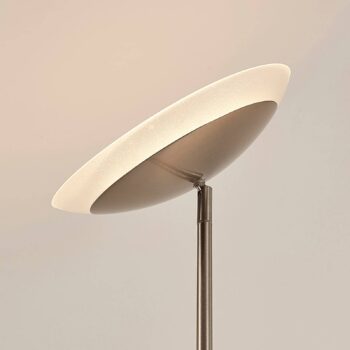 Stropné svietidlo Jonne LED s ramenom na čítanie, stmievateľné, okrúhle