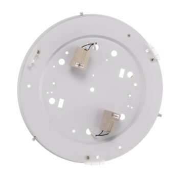 Stropné svietidlo Kimban z kovu, Ø 36 cm, čierne