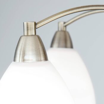 Stropné svietidlo Kinga starožitná mosadz 5-plameň