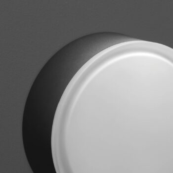 Stropné svietidlo LED 1421 pre exteriér, grafit Ø 20,5 cm