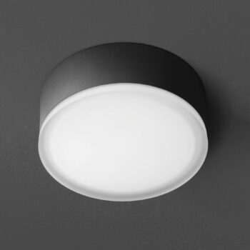Stropné svietidlo LED 1421 pre exteriér, grafit Ø 20,5 cm