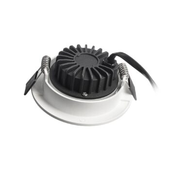 Stropné svietidlo LED Dione, IP44, 2 700 K, biele, stmievateľné