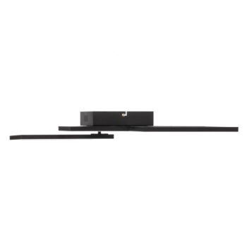 Stropné svietidlo LED Frame, CCT, 4 svetlá, čierne