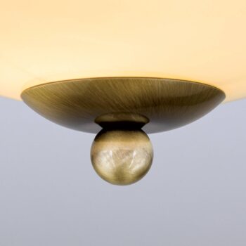 Stropné svietidlo Landhaus patina modré Ø 21 cm