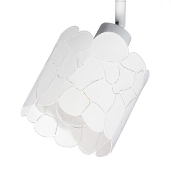 Stropné svietidlo Lindby Aralena, biele, 3 svetlá, dĺžka 70,5 cm