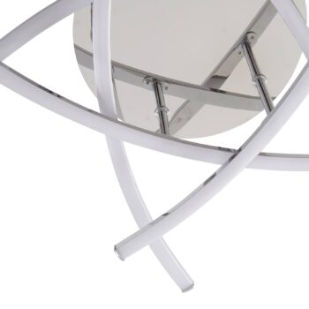 Stropné svietidlo Lindby Flakira LED, 5 svetiel, chróm