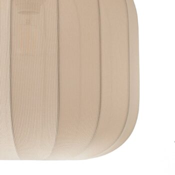 Stropné svietidlo Lindby Helin, béžová farba, látka, Ø 35 cm
