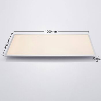 Stropné svietidlo Lindby LED Zento, 120 cm, strieborná, 4 000 K