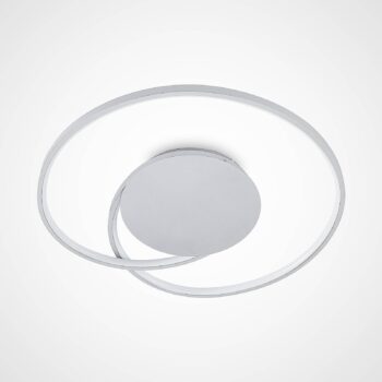 Stropné svietidlo Lucande LED Enesa, 63 cm, CCT, diaľkové ovládanie,