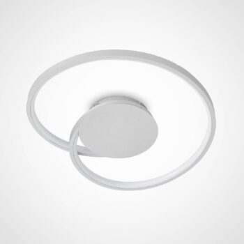 Stropné svietidlo Lucande LED Enesa, Ø 46 cm, 2 700 K, stmievateľné