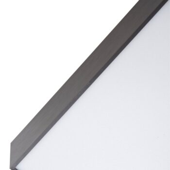 Stropné svietidlo Lucande LED Leicy, čierne, 40 cm, RGBIC, CCT