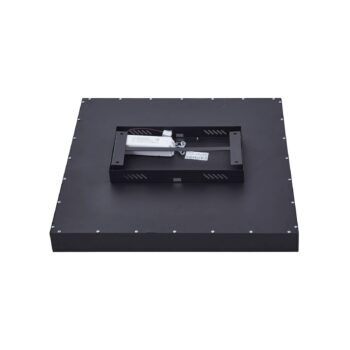 Stropné svietidlo Lucande LED Leicy, čierne, 60 cm, RGBIC, CCT