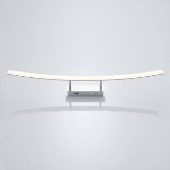 Stropné svietidlo Lucande LED Lorian, 99 cm, chróm, kov