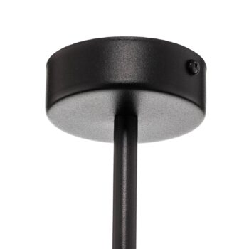 Stropné svietidlo Modul Frez Ø 30 cm, čierne