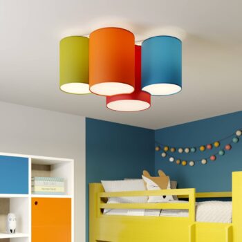Stropné svietidlo Mona 4-plameňové, multicolor