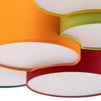 Stropné svietidlo Mona 5-plameňové, multicolor