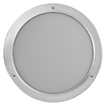 Stropné svietidlo OSRAM BATHROOM, chróm, Ø 31 cm, kov/sklo IP44