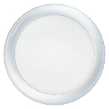 Stropné svietidlo OSRAM ORBIS MADRID, biele, Ø 29 cm, kov/sklo