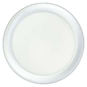 Stropné svietidlo OSRAM ORBIS MADRID, čierne, Ø 29 cm kov/sklo