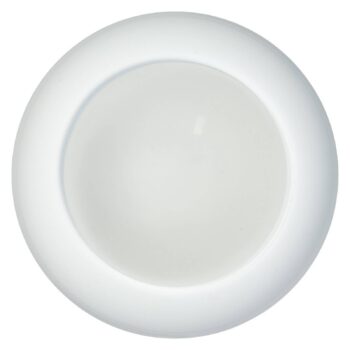 Stropné svietidlo OSRAM ORBIS Milan, biele, Ø 31 cm, kov/sklo