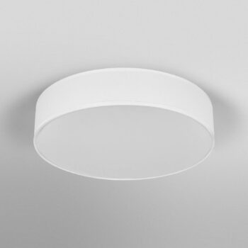 Stropné svietidlo OSRAM ORBIS PARIS, biele, Ø 40 cm, textil, E27