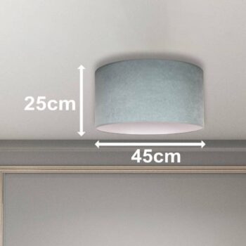 Stropné svietidlo Pastell Roller Ø 45cm mätovo zelená