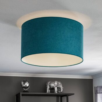 Stropné svietidlo Pastell Roller Ø 45cm tyrkysové