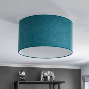 Stropné svietidlo Pastell Roller Ø 45cm tyrkysové