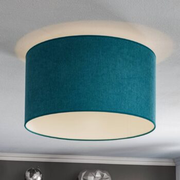 Stropné svietidlo Pastell Roller Ø 45cm tyrkysové
