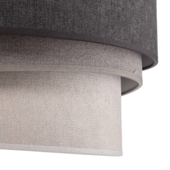 Stropné svietidlo Pastell Trio Ø 45 cm v 3 odtieňoch šedej