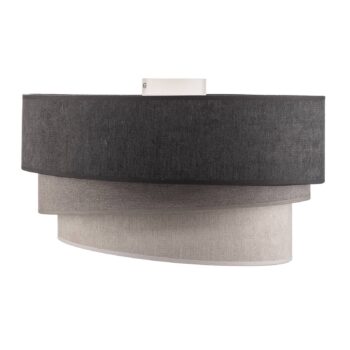 Stropné svietidlo Pastell Trio Ø 45 cm v 3 odtieňoch šedej
